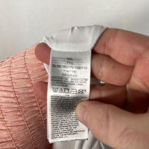 Gap Fit Shorts Women's XXL Pink Pull On Elastic Waist Lined No Pockets - Picture 8 of 9